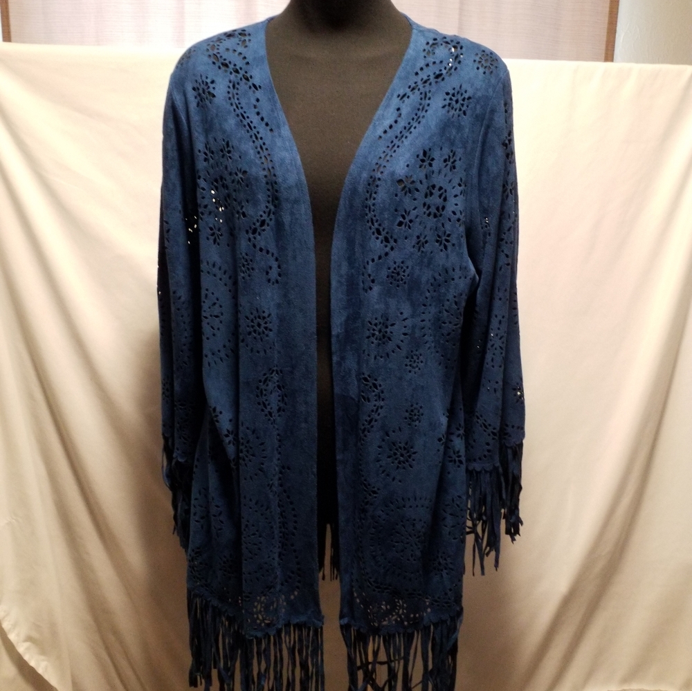Royal Blue Southwestern style jacket